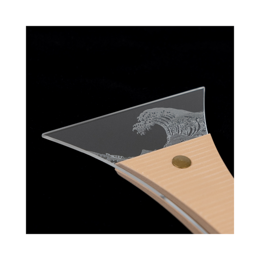 🌊Acrylic Bachi "Nami" – Adjustable Weight Balance