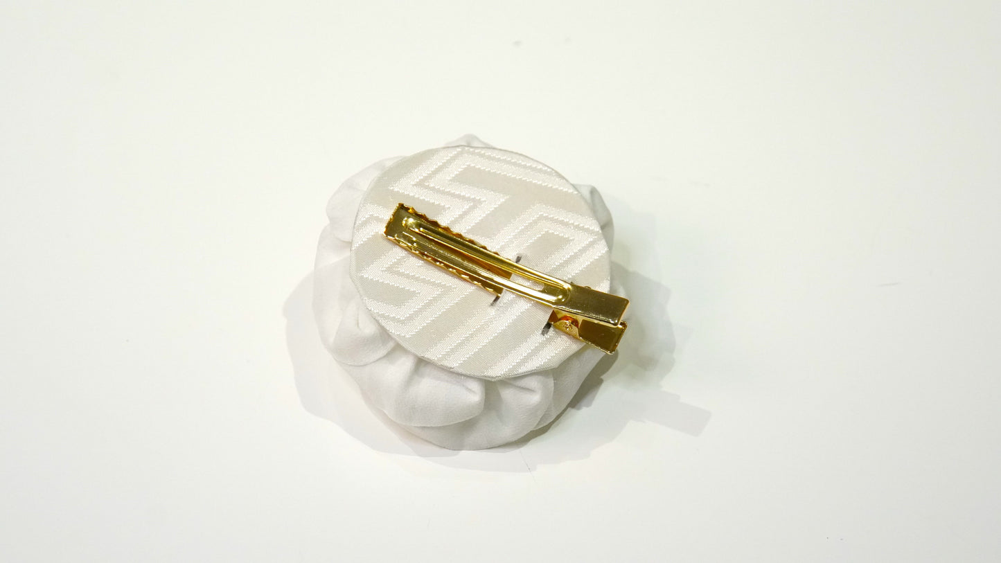 Zaiku HAKU (白) Single Hair Clip D6