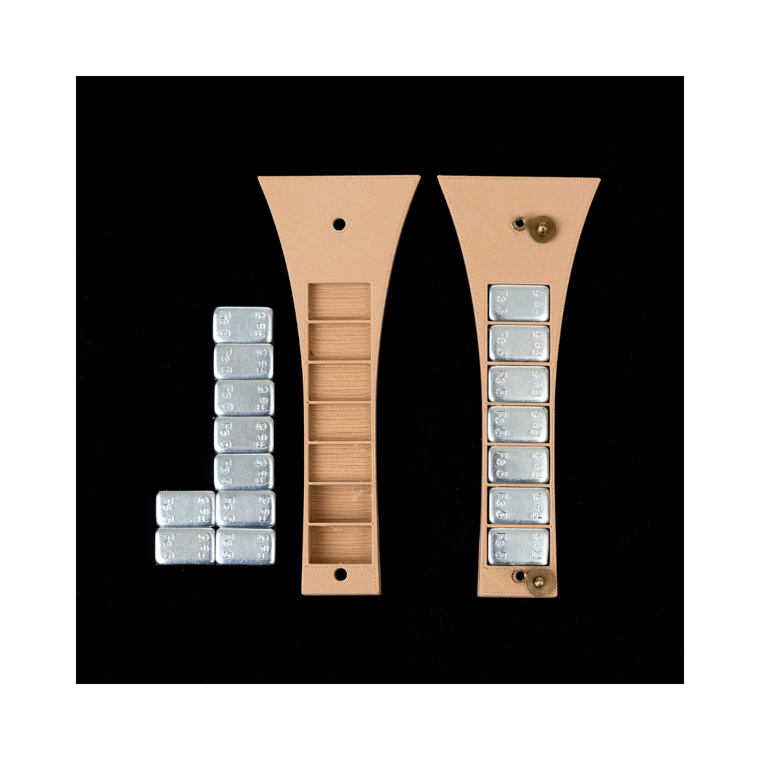 💡 Acrylic Bachi “Nami” with Adjustable Weight & Light Effect. nami