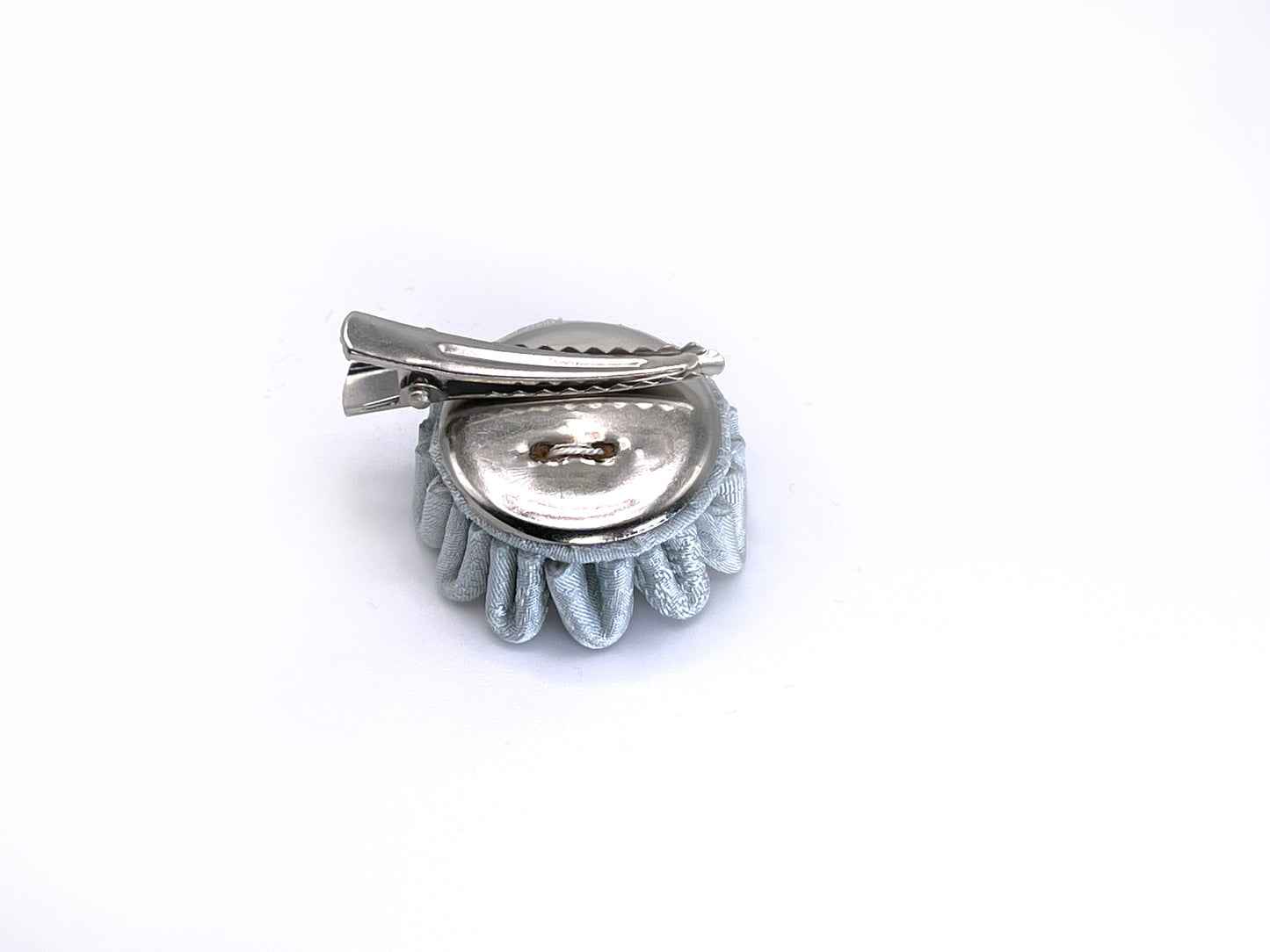 Zaiku MIZUIRO kobana single ( powder blue × powder blue ) Hair Clip a12