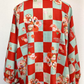 "Kimono Remake: Original Design One-of-a-Kind Cut-Sleeve Tunic"