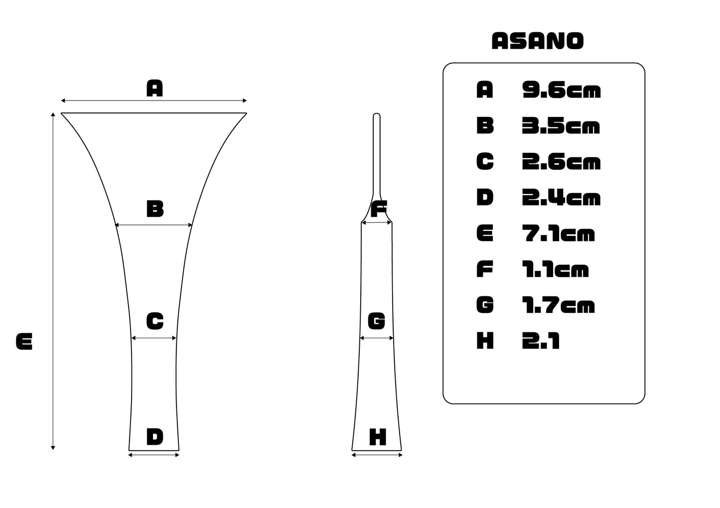 B17 Sho Asano Original Faux Bekko Bachi